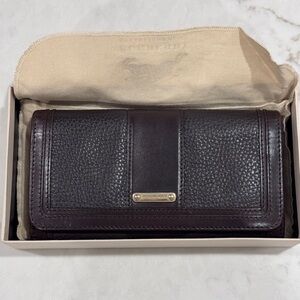 Dark Brown Leather Wallet